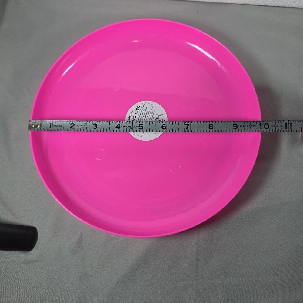 Frisbee Flying Disc Summer Spring‎ Toys Set Of 2 Pink 10inch
